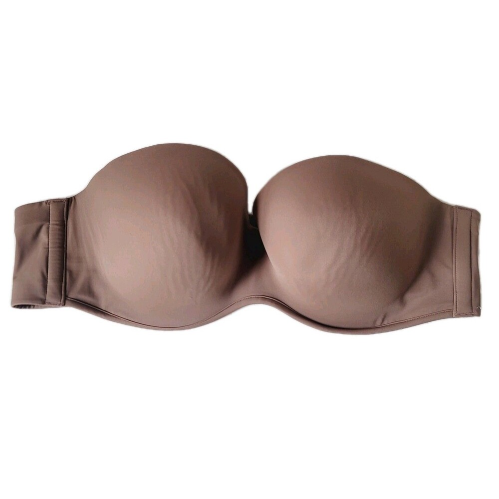 Cacique Padded Boost Underwire Strapless Bra Size 46C
